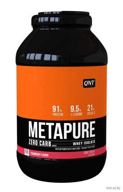 Протеин "Metapure Zero Carb" (2 кг; клубника) — фото, картинка