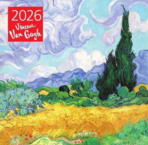Календарь настенный на 2026 год "Винсент Ван Гог" (30х30 см) — фото, картинка