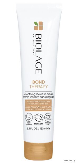 Крем-термозащита для волос "Matrix Biolage Bond Therapy" (150 мл) — фото, картинка