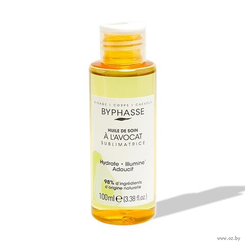 Масло для лица и тела "Byphasse Sublimatrice. Авокадо" (100 мл) — фото, картинка