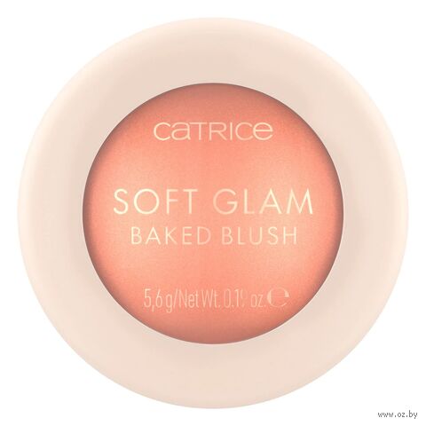 Румяна "Soft Glam Baked Blush" тон: 020, peachy breeze — фото, картинка