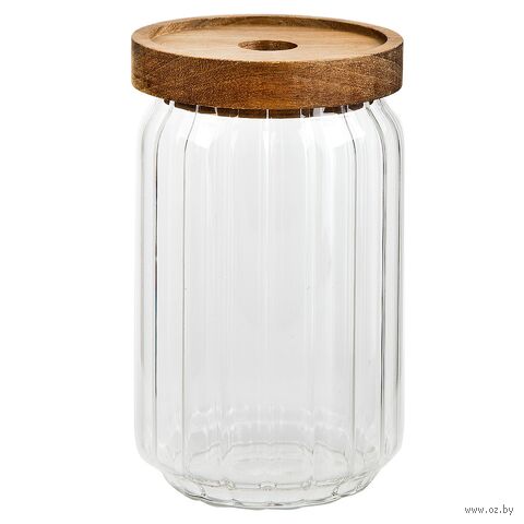 Банка для сыпучих продуктов "Glass Style" (750 мл) — фото, картинка