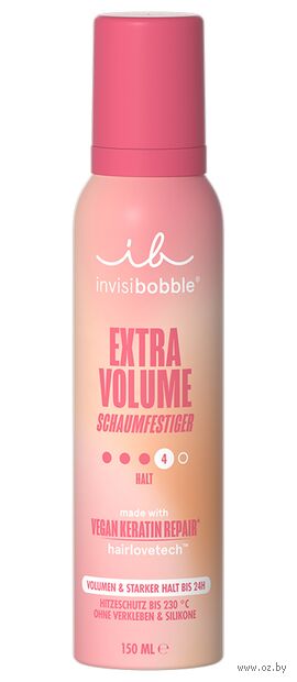 Мусс для укладки волос "Extra Volume Volumizer Mousse" сильной фиксации (150 мл) — фото, картинка