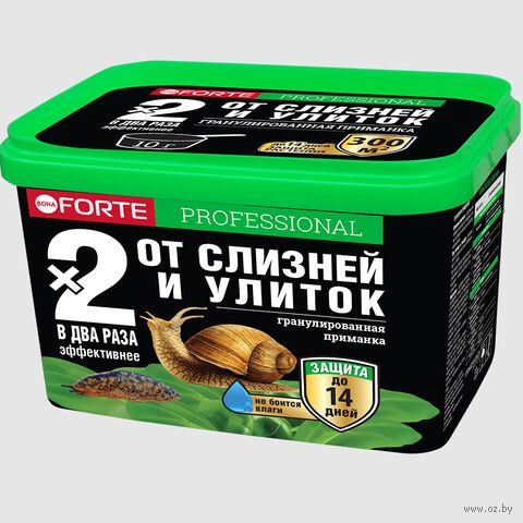 Гранулы от слизней и улиток "Bona Forte " (0,3 кг) — фото, картинка