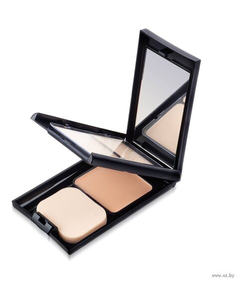 Компактная крем-пудра для лица "Ideal Balance" тон: 03, светло-бежевый — фото, картинка